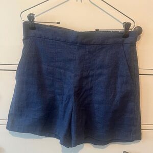 NWT Banana Republic Linen Blend Shorts Size Medium